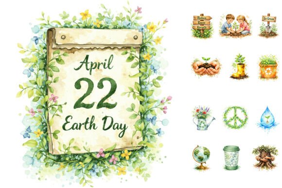 Download Eco Friendly Earth Day Clipart PNG - Eco Collection