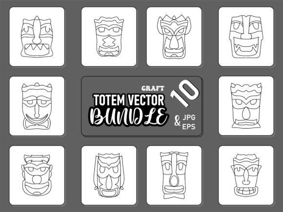 Download Totem Vector Bundle Logo Set 27 - Set Collection