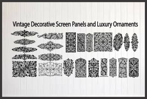 Download Vintage Decorative Screen Panels - Eco Collection