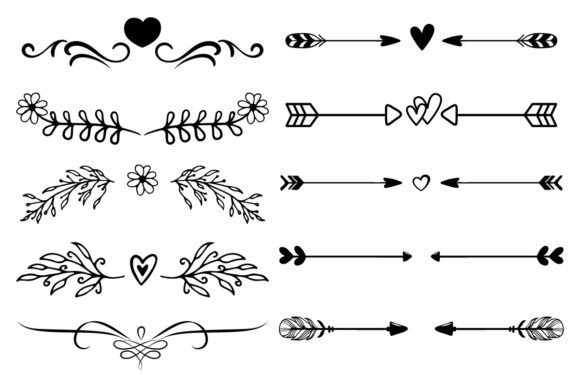 Download Flourish, Swoosh, Wedding Decorative - Eco Collection