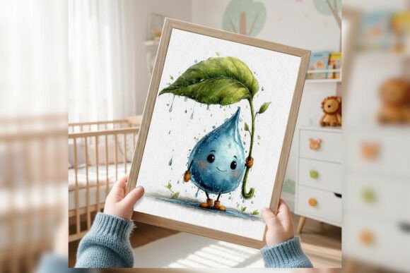 Download Earth Day Clipart PNG Watercolor Eco Set - Set Collection