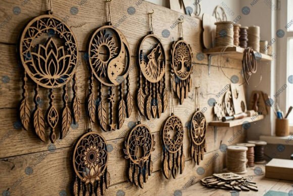 Download Dream Catcher Wall Decor Bundle SVG - Eco Collection