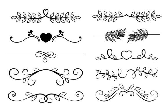 Download Flourish, Swoosh, Wedding Decorative - Eco Collection