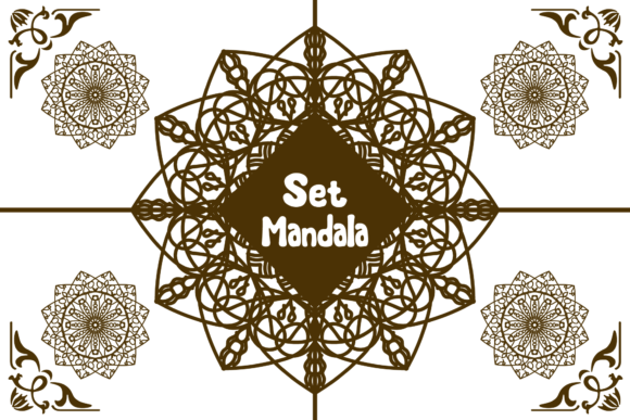 Download Mandala Set Background Ornate Design - Set Collection