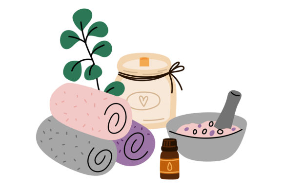 Download Spa Salon Elements. Aromatherapy and Mas - Element Collection