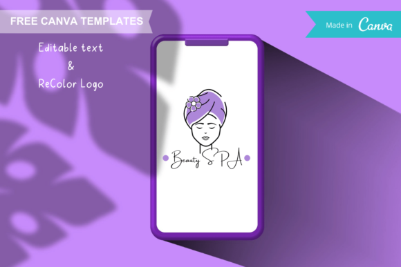 Download Canva Logo Templates - Hair Treatment - Treatment Collection
