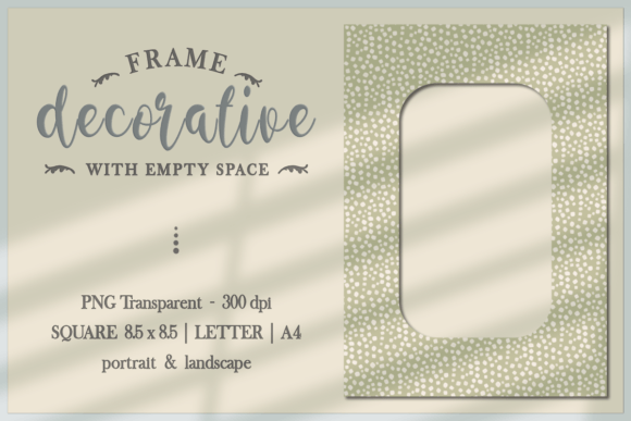 Download Pebble Dots Frame PNG - Frame Collection